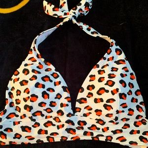 Brand new, without tags, high waisted, two piece swimsuit. Size XL